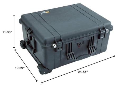 Pelican 1610 Case With Foam (Black)