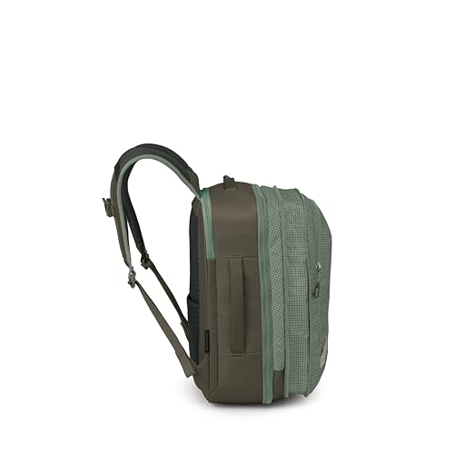 Osprey Transporter 26+6 Travel Pack - Expandable Personal Item Backpack with Laptop Sleeve - Lightweight Daypack, Pine Leaf Green