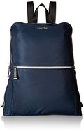 Calvin Klein Tatiana Nylon Packable Zip Around Backpack, navy