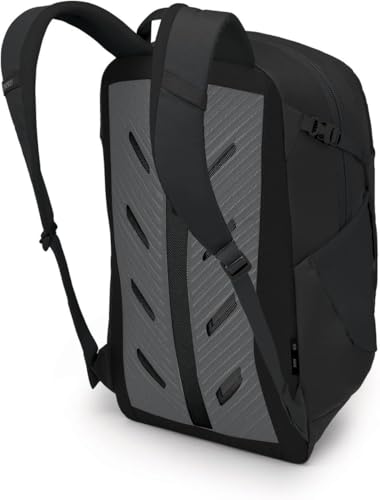 Osprey Axis Laptop Backpack – Sleek, Urban-Ready Everyday Pack with Laptop Sleeve, Dual Water Bottle Pockets, and Compression Straps – Ideal for College, City Commutes, and Casual Travel, Black