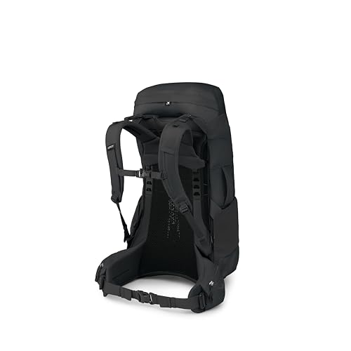 Osprey Farpoint Trek 55L Men's Travel Backpack - Hybrid Backpacking & Travel Bag with Internal Organization, Black