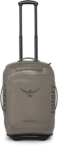 Osprey Transporter 40L Wheeled Travel Duffel Bag, Tan Concrete