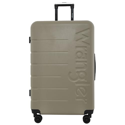 Wrangler Maverick 3 Piece Luggage Set, Silver Sage