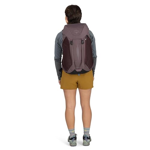 Osprey Hikelite LT 30L Hiking Backpack - Lightweight Travel Daypack with Rain Cover for Men and Women, Black