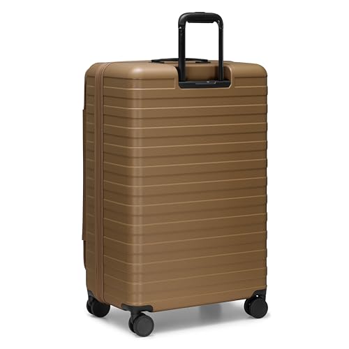 Traveler's Choice Novia Top Opening Expandable Polycarbonate Luggage with Spinner Wheels, Autumn Leaves, 30-Inch Large