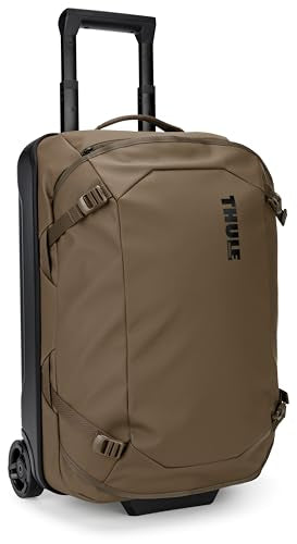 Thule Chasm Wheeled Duffel, Carry-on Compliant, Weather-Resistant Materials, Internal Divider, Easy to Pack Space, Small External Pocket