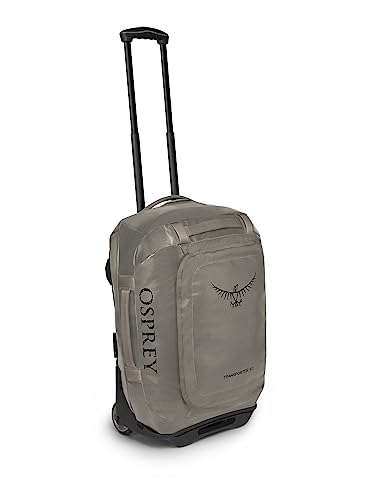 Osprey Transporter 40L Wheeled Travel Duffel Bag, Tan Concrete