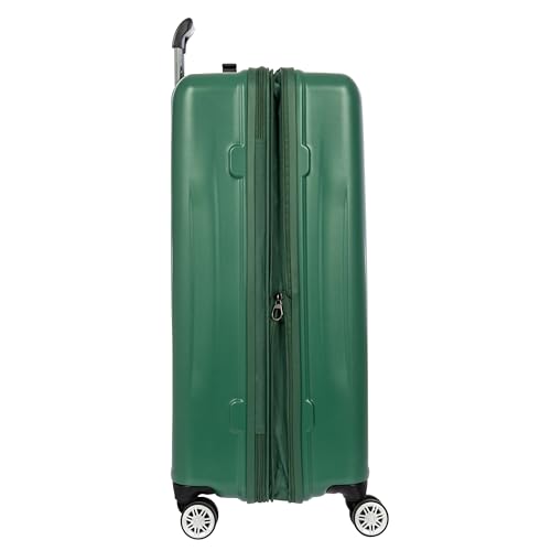 Bric's Cervia 30" Hardside Large Expandable Luggage, 360° Spinner Wheels, Lightweight Checked Suitcase, TSA-Approved Locks, Dark Emerald Green