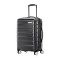 Samsonite Omni 2 Domestic Carry-On Luggage - 22x14x9 Airline-Approved - Features Expandable Polycarbonate Shell, 360° Wheels, TSA Lock - Amazon Exclusive -Midnight Black