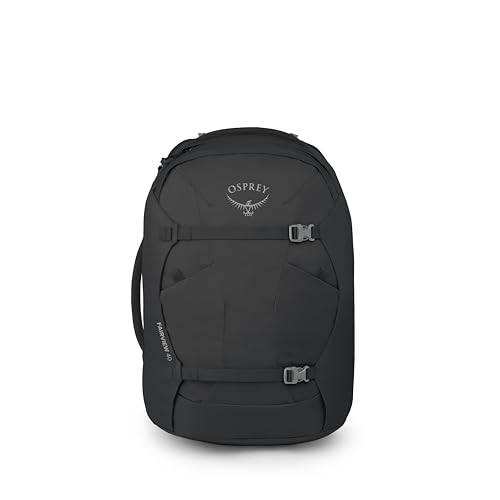 Osprey Fairview 40L Women's Travel Backpack - Carry On Bag with Laptop Sleeve and Toiletry Pocket, Black