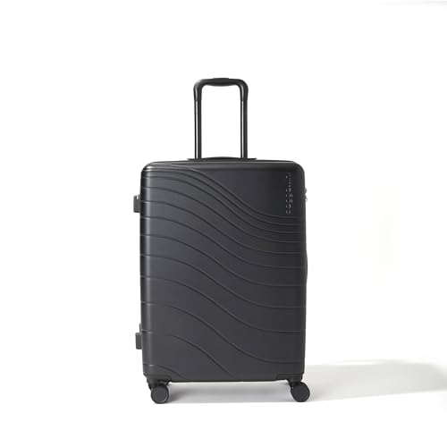 Baggallini Set Wave 26” 4 Wheel Hardside Luggage - Lightweight Suitcase with Wheels