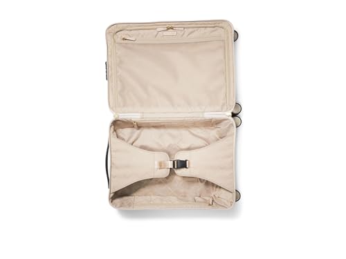 Michael Kors Women's Travel Small Hardcase Trolley, Gold-Tone Hardware/Vanilla/Soft Pink, One Size