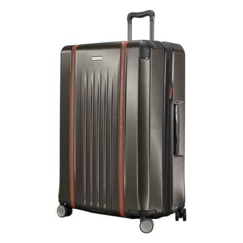 Ricardo Beverly Hills Montecito 2.0 Hardside with Dual Spinning Wheels, Expandable with Comfort Grip for Easy Packing and Moving, Men and Women, Graphite, Check-In Large 29-Inch