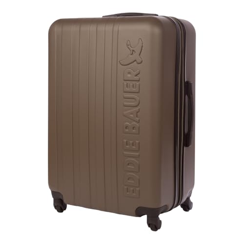 Eddie Bauer Flatiron Check-In 28" Luggage | Hardside | Spinner Wheels | Expandable | Lightweight | Travel Essentials - Dark Fatigue