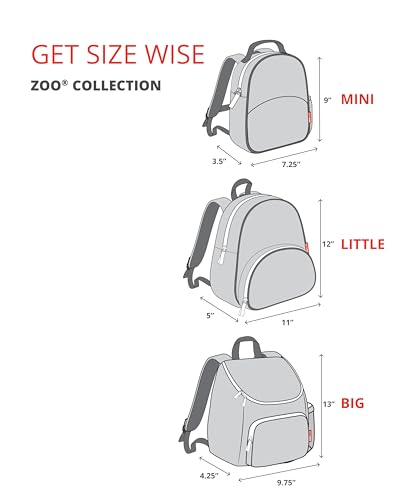 Skip Hop Toddler Backpack, Zoo Preschool, Pug