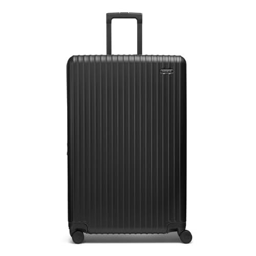 NOMATIC METHOD Roller Luggage: METHOD Check-In Roller Luggage, Premium Heavy-Duty Checked - Expandable Deep Suitcase with Compression Straps - Hard Case for Men and Women (Black)
