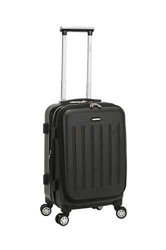 Rockland Titan Hardside 19" Laptop Carry-on Spinner Luggage, Black