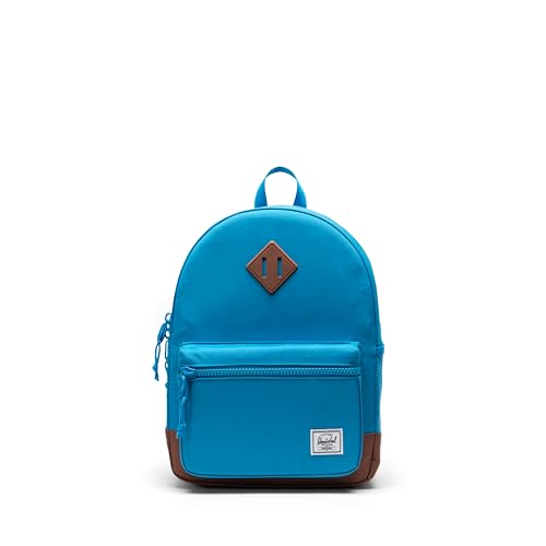 Herschel Supply Co. Heritage Kids Backpack, Hawaiian Surf/Saddle Brown, Kids - 15L