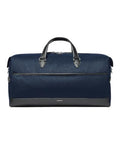 Paravel Rove Duffle Bag - Midnight Blue, Recycled Polyester, Medium - EcoCraft Twill, Vegan Leather