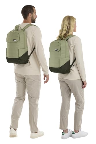 Thule Lithos 20L Backpack, Padded Pocket fits 16" Laptop, Front Pocket Organizer, Large Storage Compartment, Side Bottle Pocket