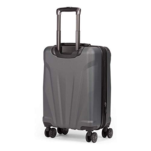 SWISSGEAR 7330 Hardside Spinner Luggage, Carry-On - Dark Grey