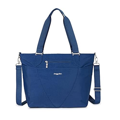 Baggallini Avenue Tote - 12x18 Laptop Tote Bag for Women - Lightweight Work Travel Carry On Bag