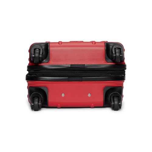 Tommy Hilfiger Unisex Luggage Carry On,Red,Small