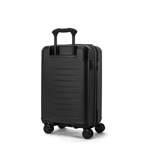 Travelpro Platinum Elite Hardside Expandable Carry on Luggage, 8 Wheel Spinner, TSA Lock, Hard Shell Polycarbonate Suitcase, Jet Black, Carry on 21-Inch