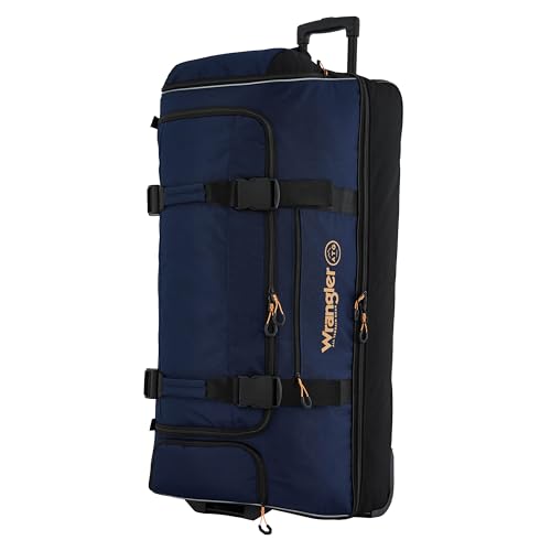 ATG Compass Rolling Travel Duffel Bag, Blue Cove, 36-Inch