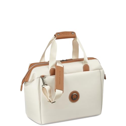 DELSEY PARIS Chatelet 2.0 - Small Weekender - Travel Duffle Bag - Carry On Duffle bag with Laptop Compartment and Shoes Pocket – Lightweight Travel Bag, Angora