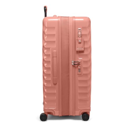 TUMI - 19 Degree Large Expandable Checked Luggage - 4-Wheels - Durable Hard Shell Zipper Expansion Checked Bag - Suitcase - Pink Clay