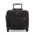 TUMI - Alpha Compact 4 Wheeled Brief - Rolling Carry On Briefcase. Laptop Bag for Commuting and Travel - Black
