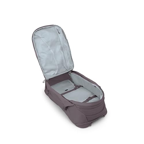 Osprey Fairview 40L Women's Travel Backpack - Carry On Bag with Laptop Sleeve and Toiletry Pocket, Graphite Purple