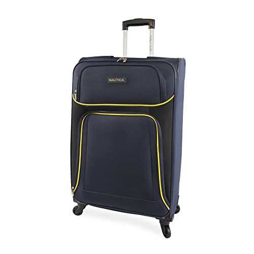 Nautica Seascape Collection 4pc Softside Luggage Set