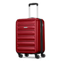 American Tourister Westridge Hardside Luggage Set with Spinner Wheels, Holly Red, Carry-On