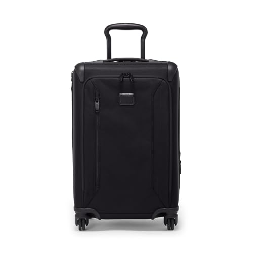 TUMI - Aerotour 4 Wheel Expandable Luggage - Men's and Women's Lightweight Business and Leisure Travel Suitcase - 21.75" Expandable Carry-On, Black