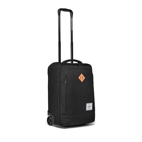 Herschel Supply Co. Heritage Softshell CarryOn Luggage, Black, Carry On Large 37L