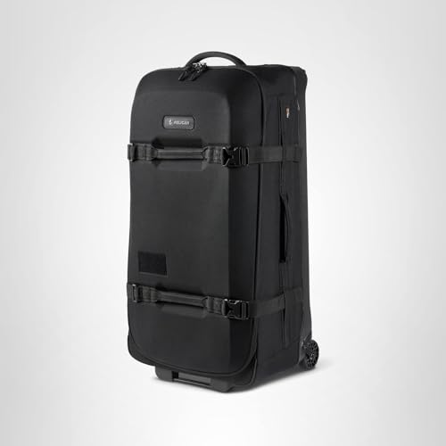 Pelican Aegis Luggage - Check in Duffel Bag with Wheels - 32 Inch Suitcase with Wheels (Black)