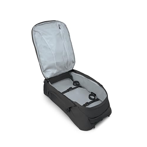 Osprey Farpoint 55L Men's Travel Backpack - Carry On Bag with Personal Item Sized Detachable Daypack, Black