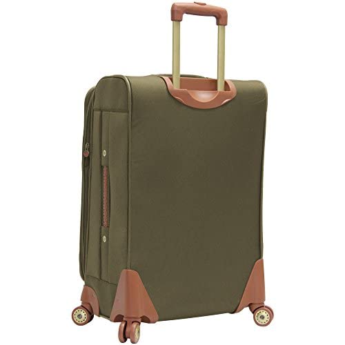Pathfinder 28 Inch Luggage with Spinner Wheels Softside Expandable Large Suitcase
