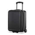 American Tourister Fathead Underseater Carry-On Luggage - Airline Approved - Customize with Favorite Sports or Character Decal - Durable ABS Hardshell - RightHeight™ Adjustable Handle - Black