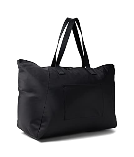 TUMI - Just In Case Tote - Foldable, Lightweight and Compact, Packable Travel Bag - Folds Into Included Pouch - Large, Black with Gunmetal Hardware