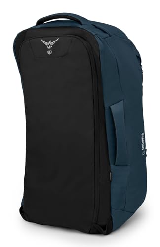 Osprey Farpoint 70L Men's Travel Backpack, Muted Space Blue