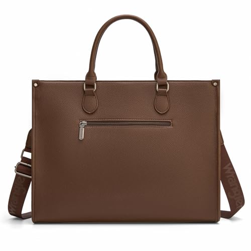 Wrangler Laptop Tote Bag for Women Western Style Work Crossbody Bag with Top Handle AR-WG389-8119COW-CF