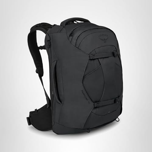 Osprey Farpoint 40L Men's Travel Backpack, Tunnel Vision Grey