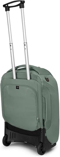 Osprey Sojourn Shuttle 22"/45L Wheeled Duffel Bag, Koseret Green