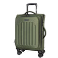 Kenneth Cole REACTION The Venturer 20-Inch Carry-On Lightweight Durable Softside 8-Wheel Spinner Cabin Size Luggage, Olive