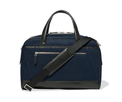 Paravel Rove Weekender Bag, Midnight Blue, Polyester, EcoCraft Twill, 17x11x9 inches
