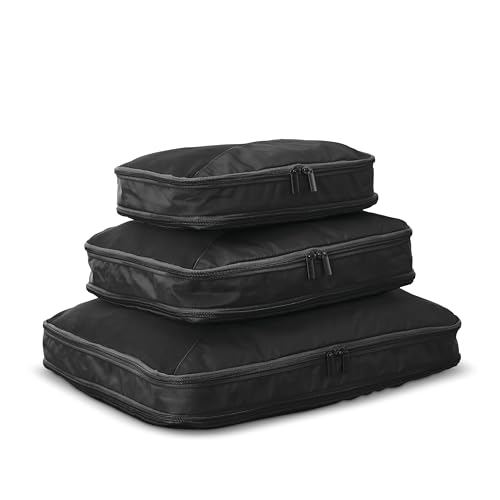 Samsonite 3-Piece Compression Packing Cube Set, Black