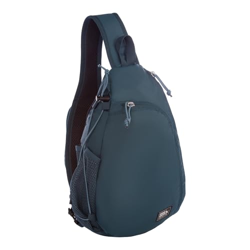 Eddie Bauer Ripstop Sling Bag | Travel | Everday Carry | Lightweight | Ripstop Nylon | Adjustable | 8L - Marine
